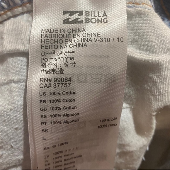 Billabong Drift Away Shorts Size 28 - Picture 7 of 7